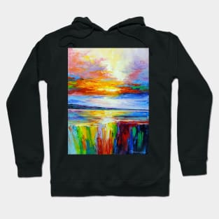 On the edge of a bright abyss Hoodie